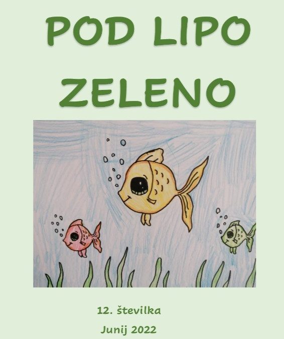 Šolsko glasilo Pod lipo zeleno 2021-22