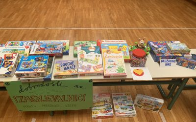 IZMENJEVALNICA otroških knjig in igrač
