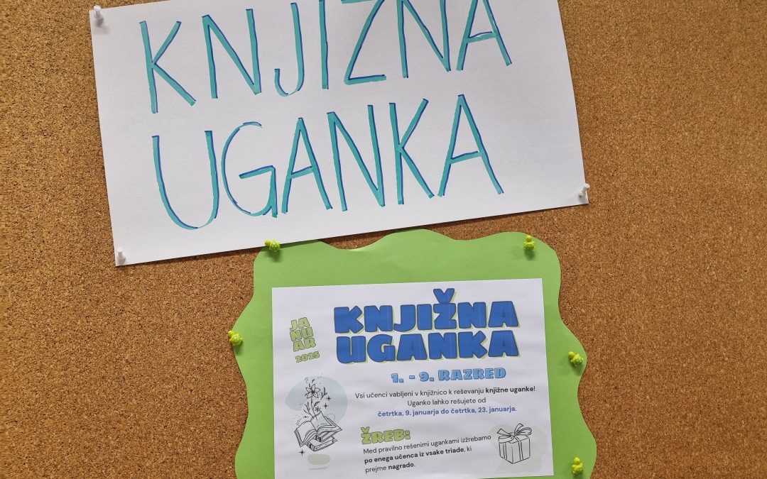 KNJIŽNA UGANKA – januar